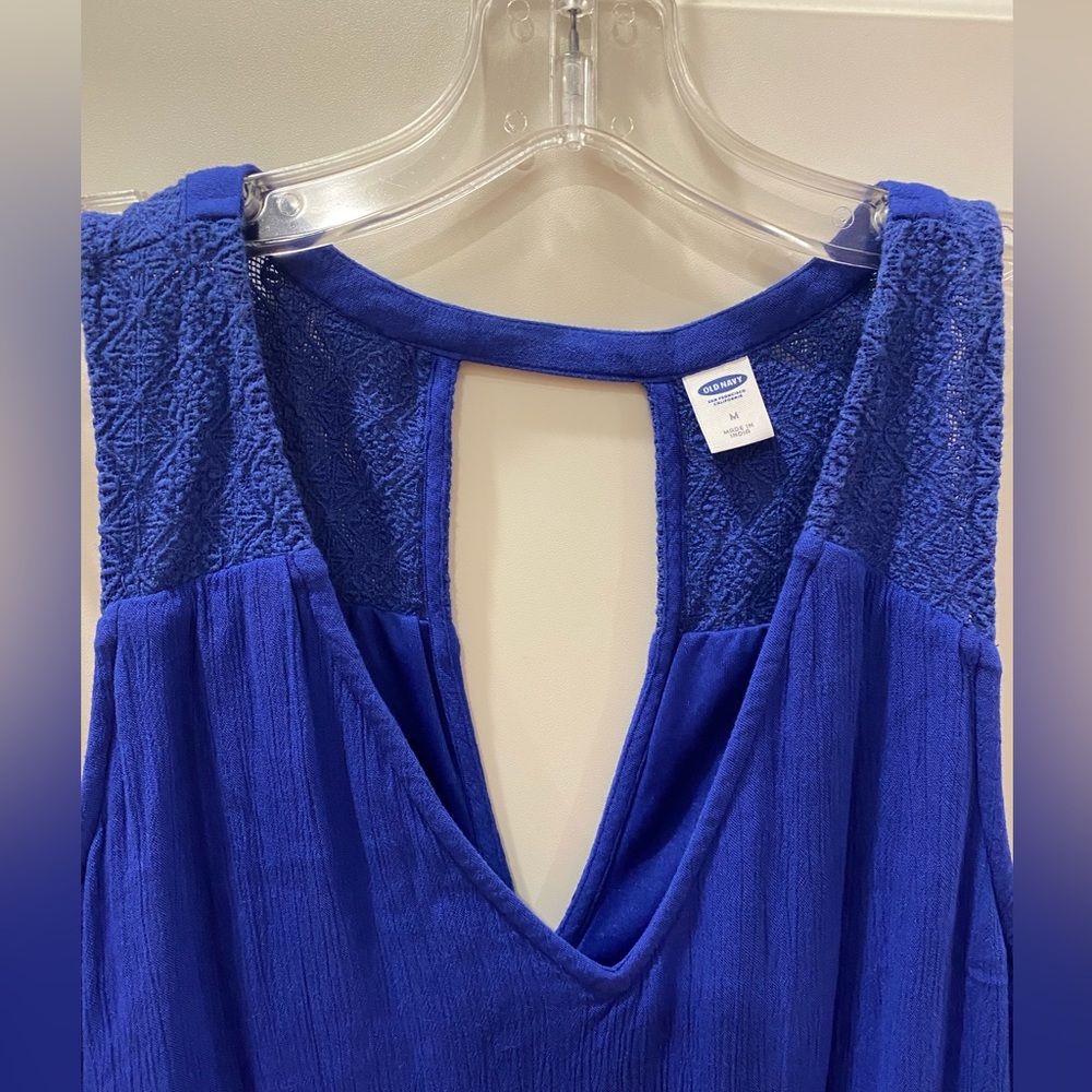 Women’s Old Navy Sleeveless Blue Dress
